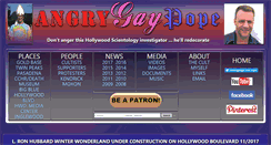 Desktop Screenshot of angrygaypope.com